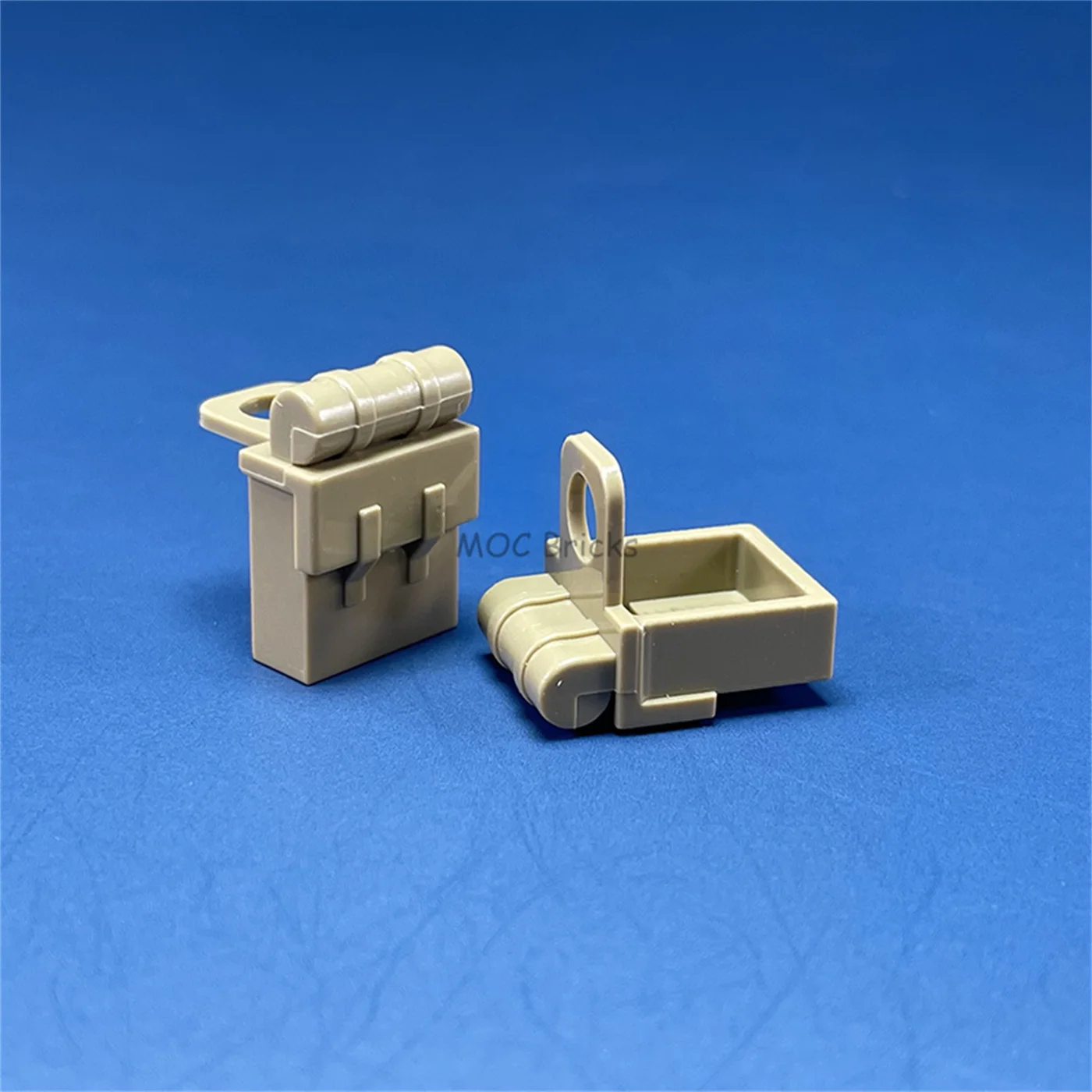 MOC 브릭 여행 가방 수하물 핸드백, 4cm 피규어 미니 인형 빌딩 블록 액세서리, 어린이 장난감, 소녀 선물