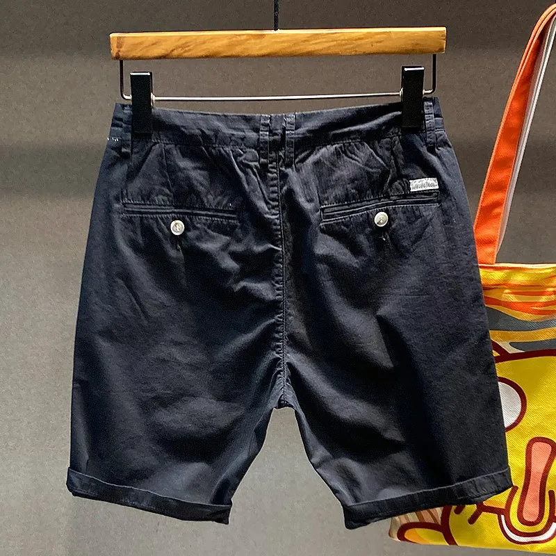 Men's Fifth Pants Children 2024 New Summer Thin Outdoors Slim-Fit Sport Climbing Casual Cargo Shorts