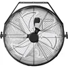 Simple Deluxe 24 Inch Industrial Wall Mount Fan 3 Speed Ventilation Metal Fan for Warehouse High Velocity Black Hot-sale Product 2