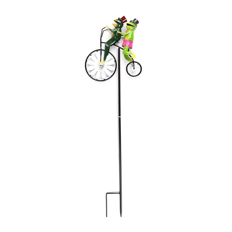 

Retro Bicycle Metal Wind Spinner Garden Kinetic Spinner Decoration Outdoor Lawn Metal Art Decoration