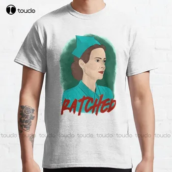 Mildred Ratched Ratched Mildred Mildred Ratched One fliw Over The Cuckoos Nest 클래식 티셔츠, 남성 티셔츠 루즈핏 코튼 티