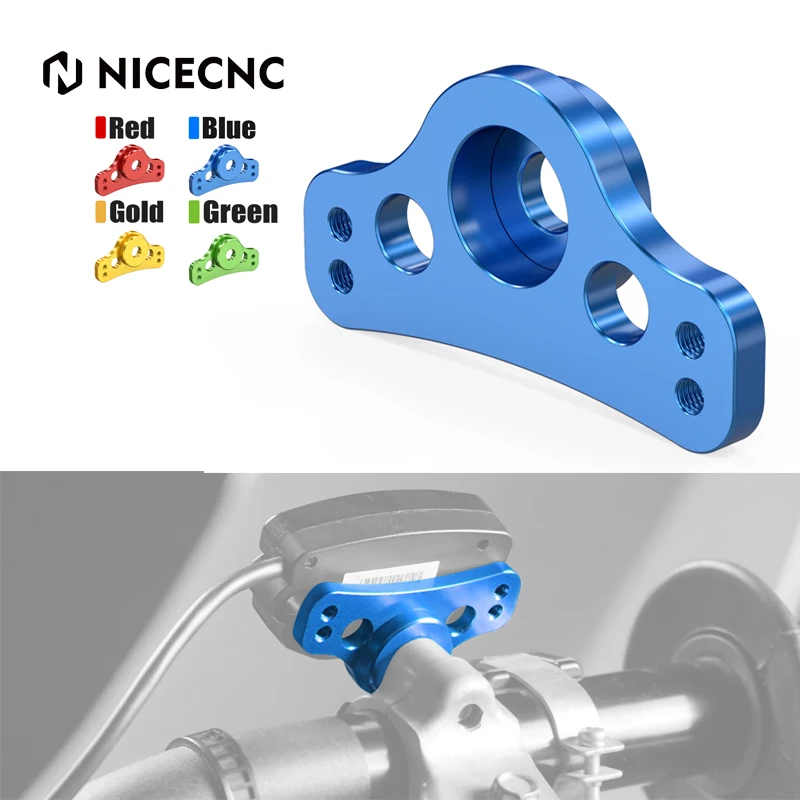 38 mm Stundenzähler-Montagehalterung für Yamaha WR250F WR450F YZ125 YZ250 YZ250F YZ450F Sherco SE-R 300 Husqvarna TE 300 FE 450