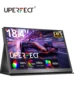 UPERFECT 18 Inch UHD Portable Gaming Monitor 4K Display HDMI USB C FreeSync HDR External Second Screen For PC Mac Phone XBOX
