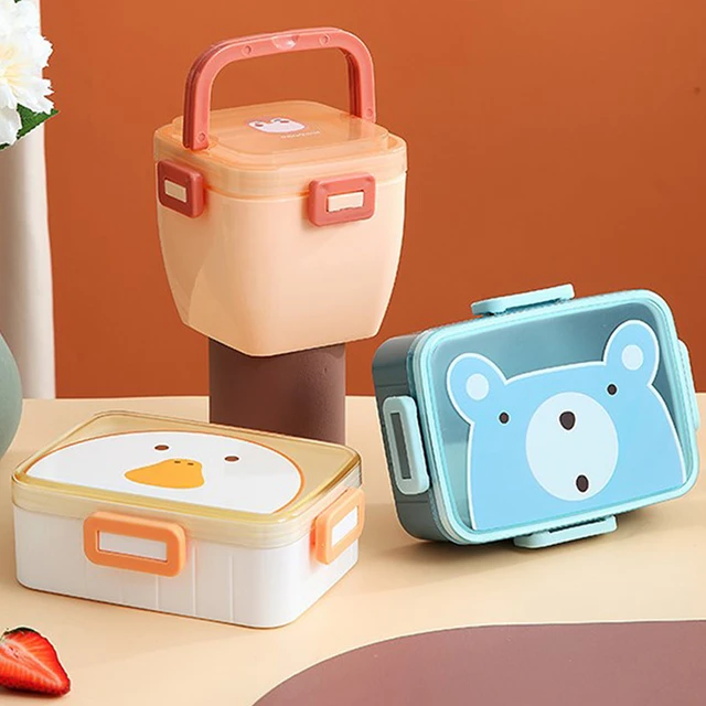 Kawaii Cute Bento Lunch Box for Kids Girls Children School Portable Mini  Snack Sandwich Food Container Boxes - AliExpress