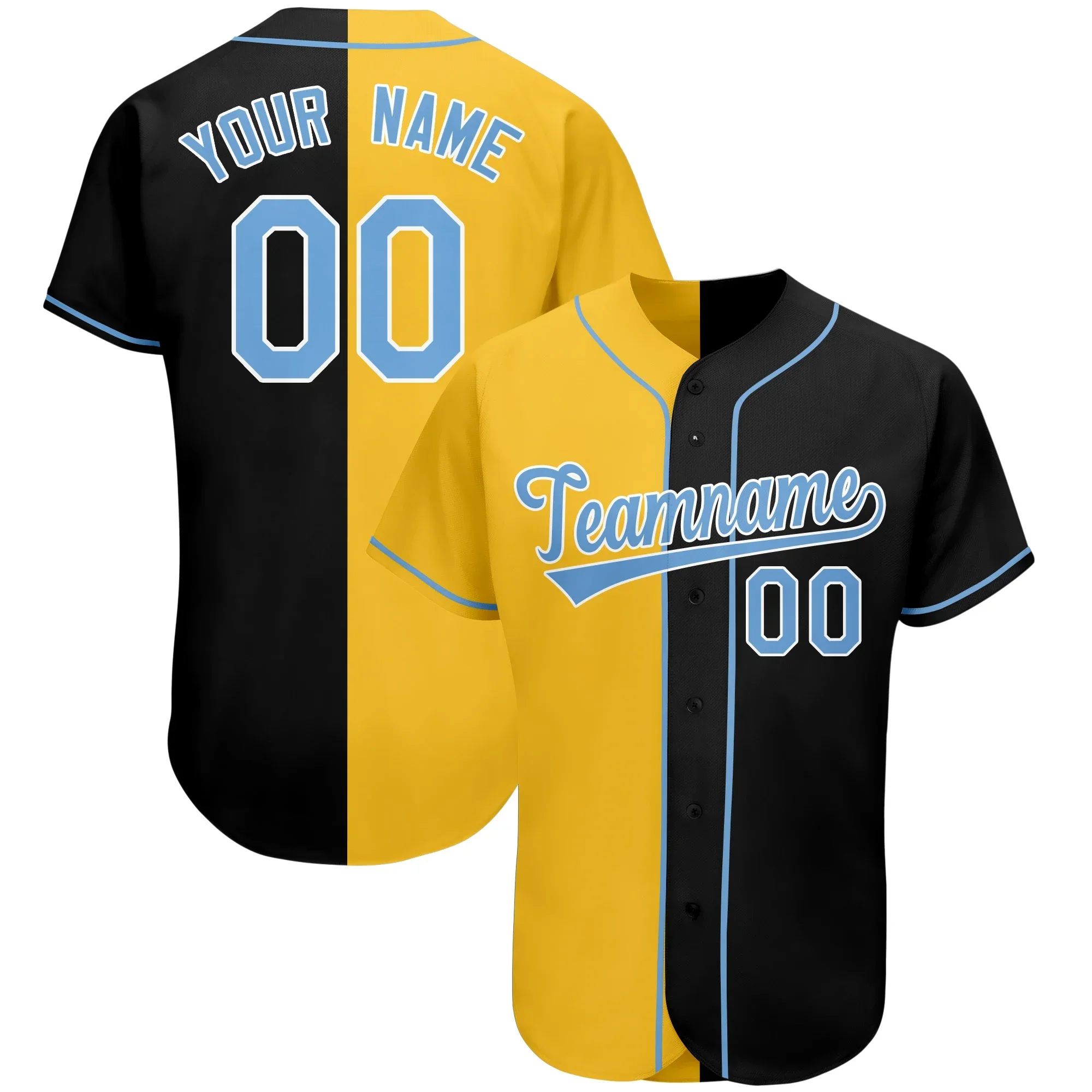 thumbnail image 1 of Camiseta de béisbol personalizada por sublimación, diseño de impresión para entrenamiento de juego de softbol profesional de liga universitaria, camiseta de béisbol para hombres y jóvenes, 1 of 5