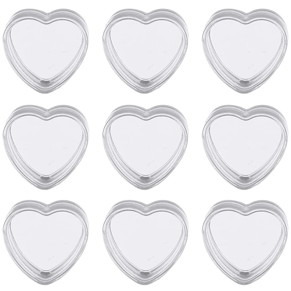 

20Pcs 4ml Empty Plastic Cosmetic Clear Refillable Pots Jars Bottles Make Up Face Cream Lotion Eye Shadow Lip Balm Containers