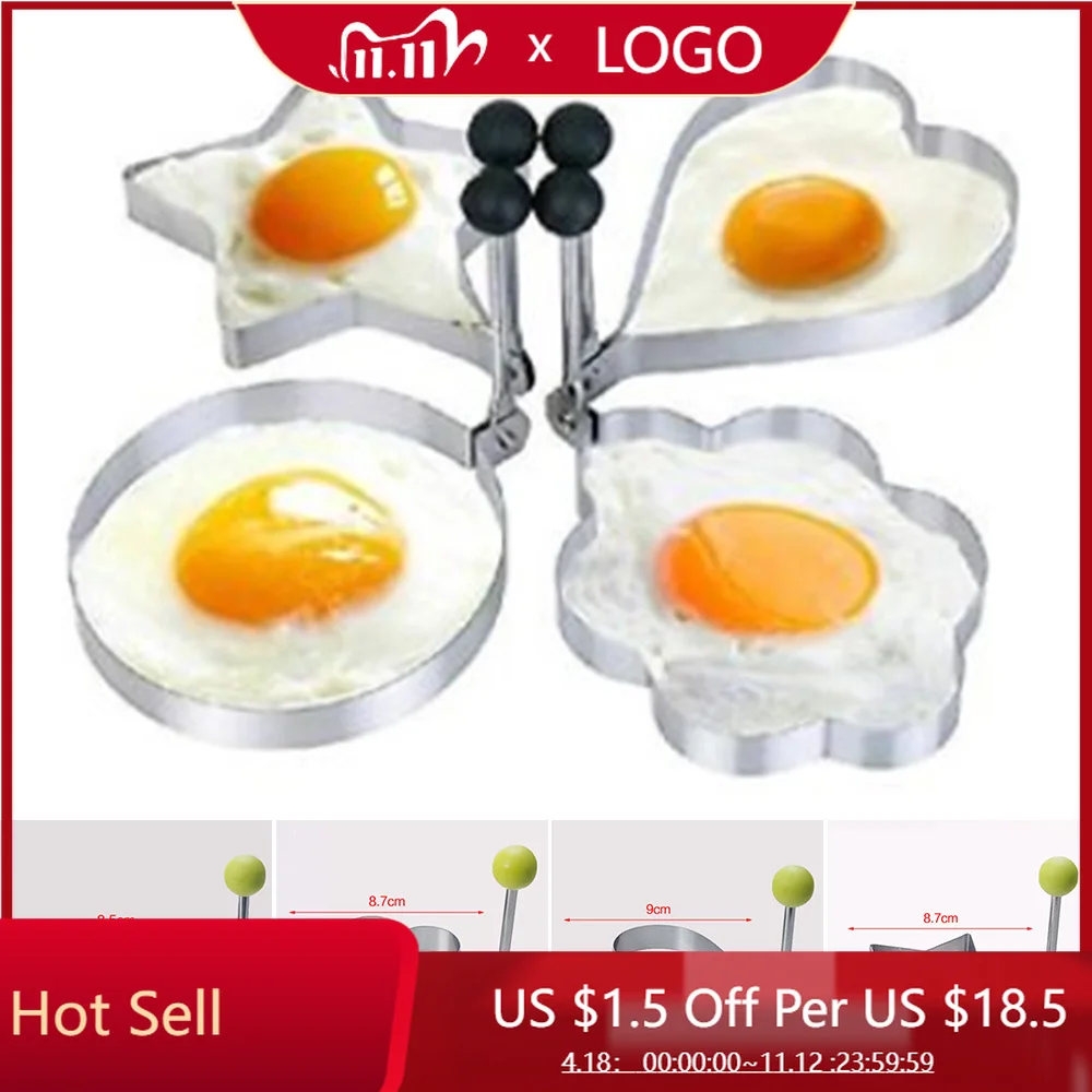 Kitchen Stainless Steel Pancake Mould Mold Ring Cooking Fried Egg