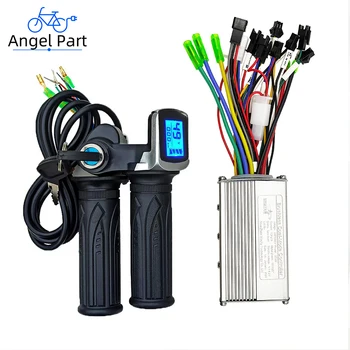24V 36V 48V 250W 350W E-Scooter Motore Brushless Controller Universale Display LCD Velocità Acceleratore per la Riparazione di Biciclette Elettriche