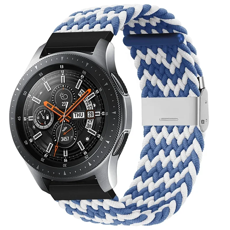 Nylon Braid Elastic Solo Loop Strap - 20mm/22mm