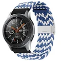 W-blue and white
