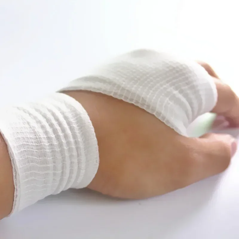 10pcs/lot Medical Elastic Bandages First Aid Emergency Cotton Wound Dressing Nursing Care Gauze Patches Strips Adhesive Plasters 2