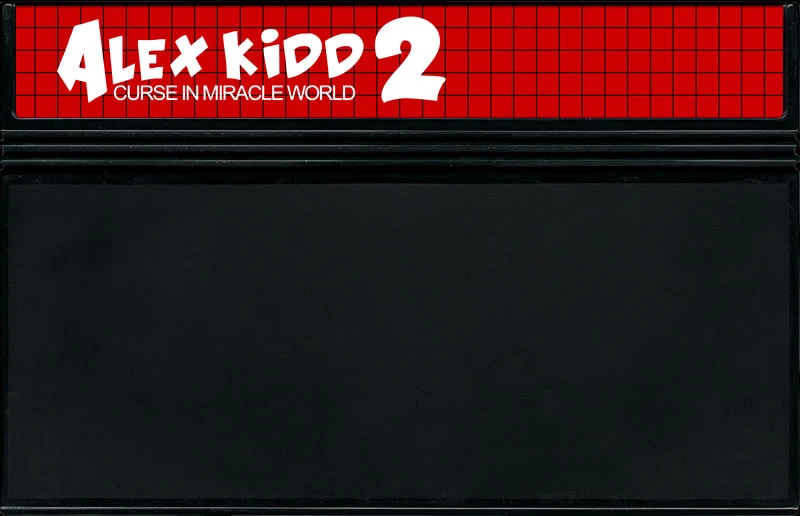 

SMS game cartridge : ALEX KIDD2 - CURSE IN MIRACLE WORLD ( USA Version! English Language!! )