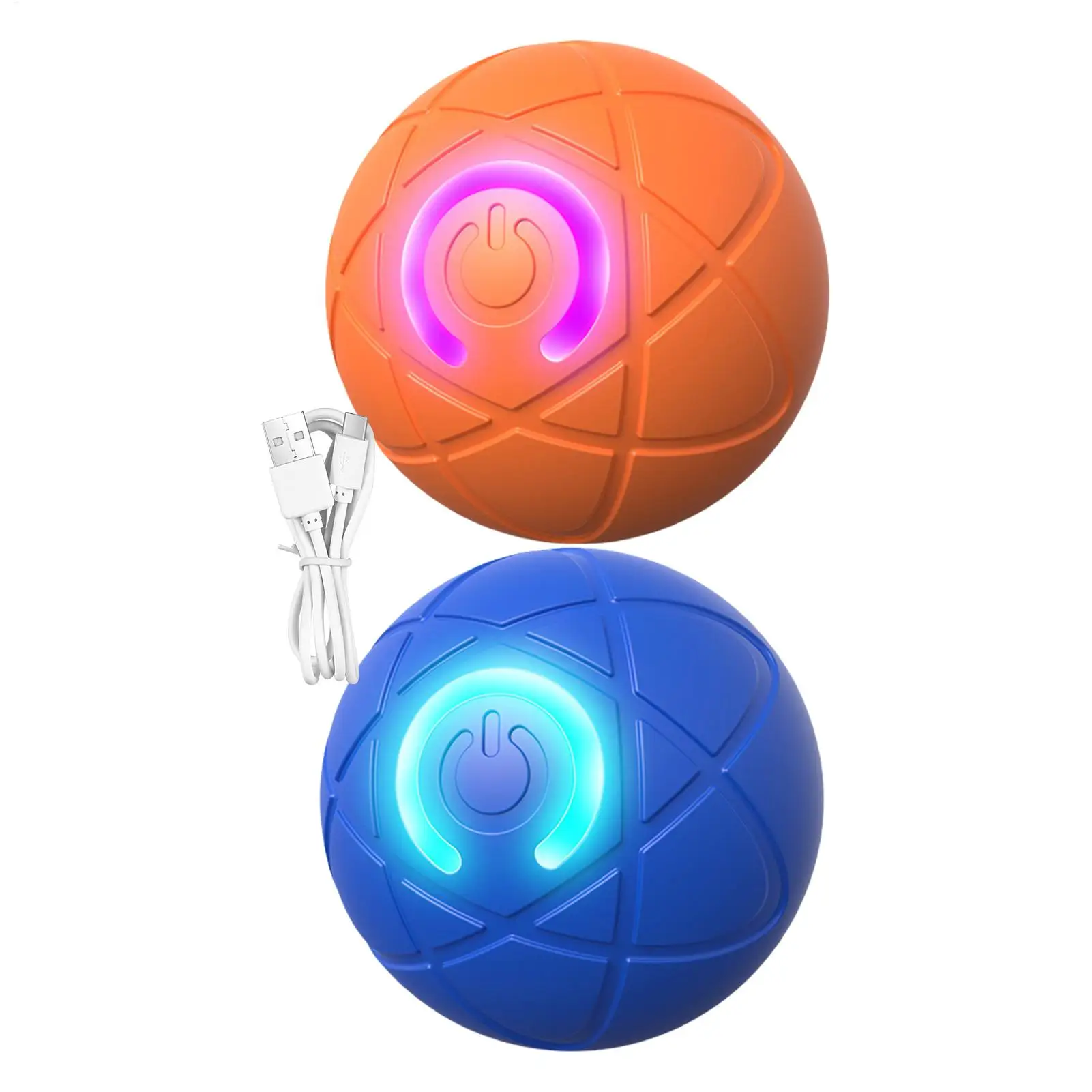 Electric Rolling Ball Dog Toy — front view