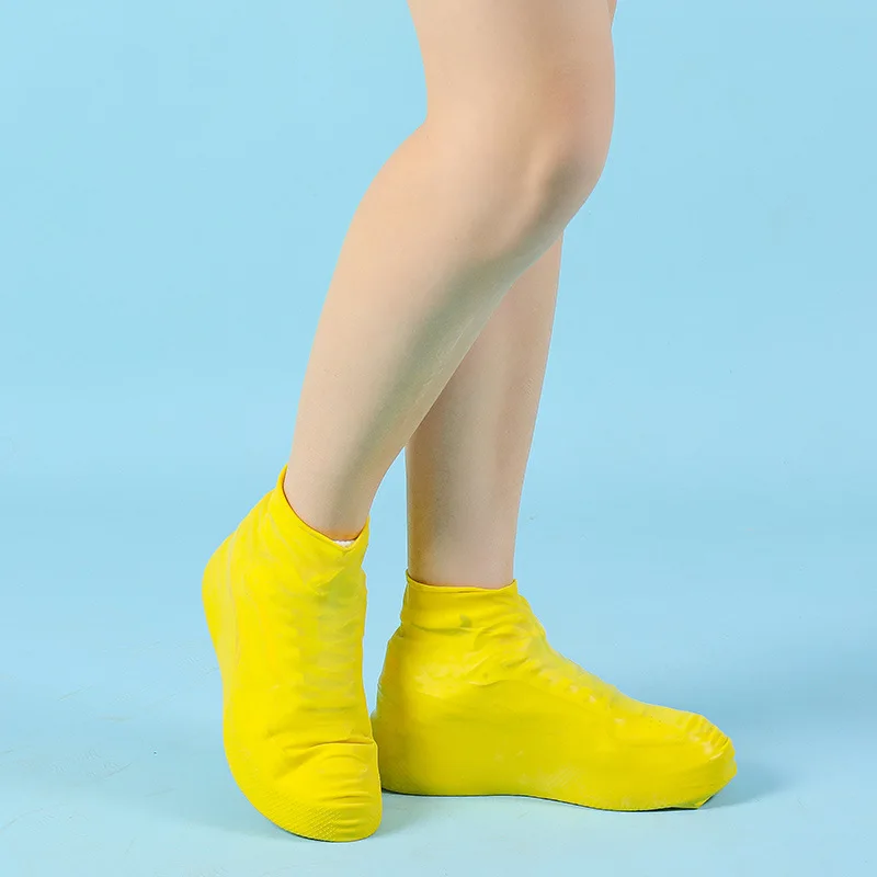 Reusable Waterproof Slip-Resistant Rubber Rain Boot Covers