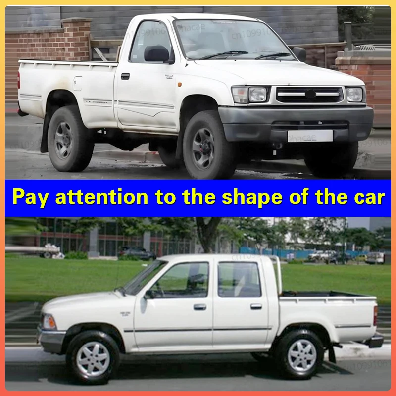 토요타 하이럭스 4WD 19952004 액세서리 1999 2000 2001 2002 2003 2004 머드가드 펜더 플래시 가드 앞뒤 휠