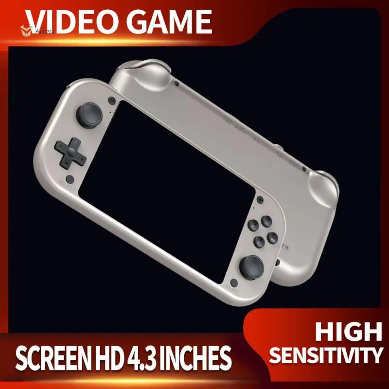 

Retro Stylish Design Clear Game Machine Immersive Game Experience Household Handheld Gaming Devices Game Box Compatible 3d Clear