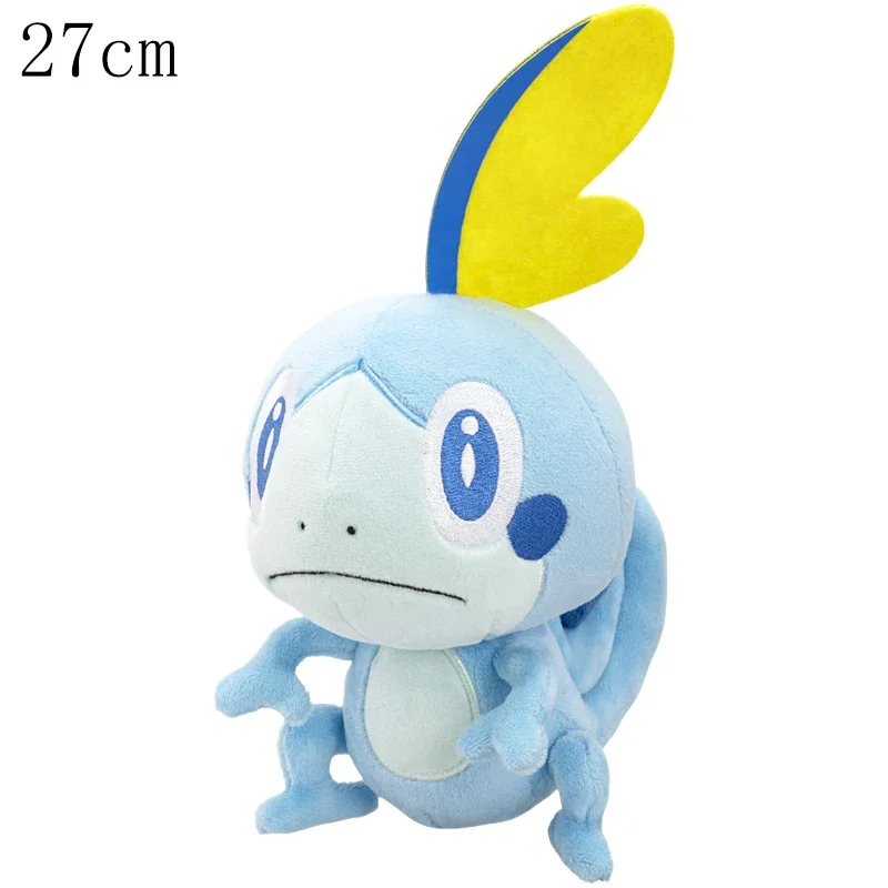  Scorbunny Evolution Sobble Grookey Pokemon Plush Stuffed Doll Sword Shield Initial Elf Animal Toys Hobbies Collection Kid Gift