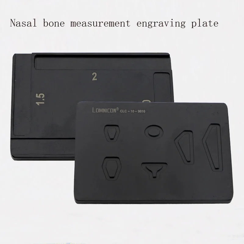 Plastic Surgery Tool Cosmetic and Plastic MultiFunctional Nasal Prosthesis Engraving Plate Nasal Measurement Tool