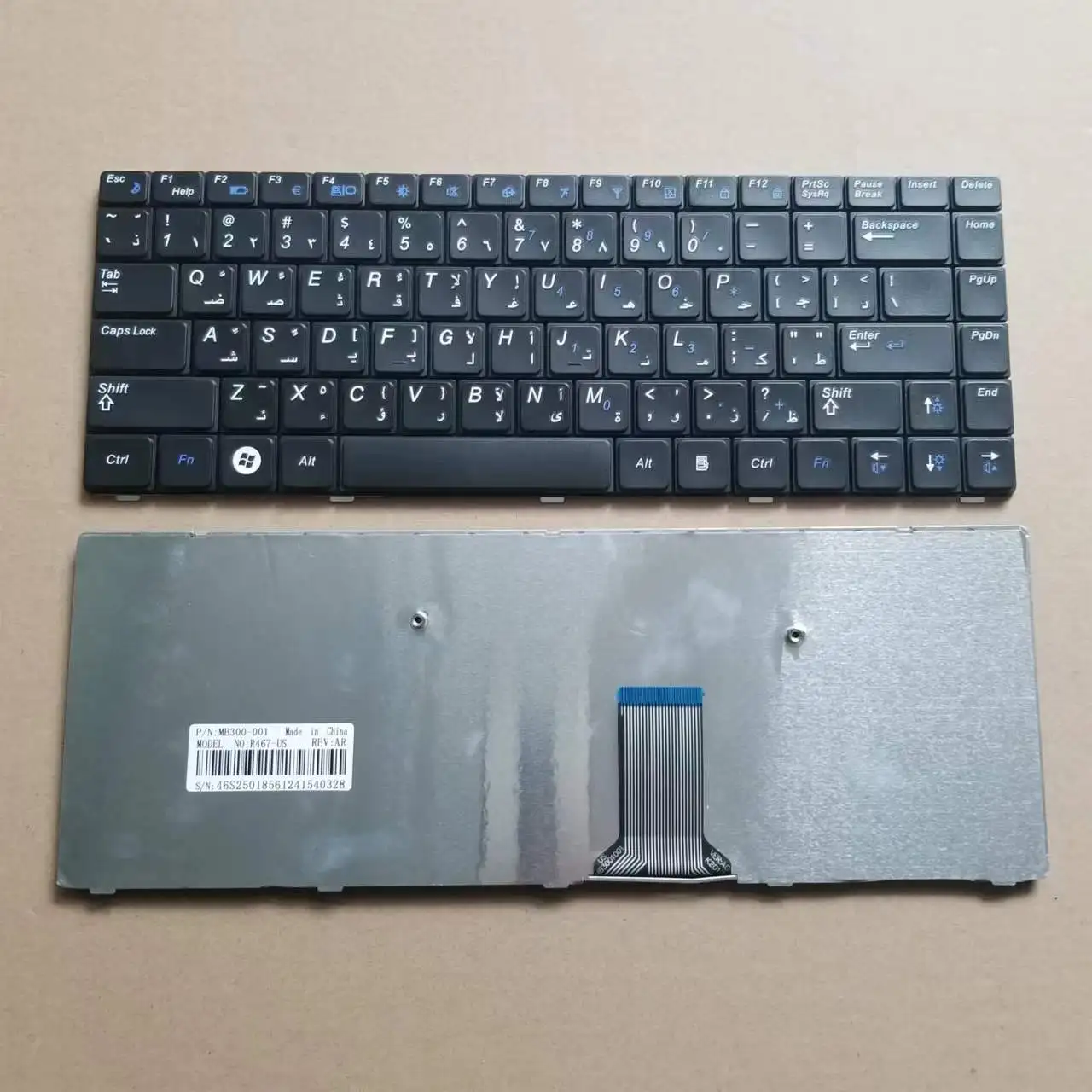

New AR/Arabic Keyboard For Samsung R467 R428 RV410 RV408 RV439 R470 R440 R429 R463 R468 R430 Series لوحة المفاتيح . Keyboard
