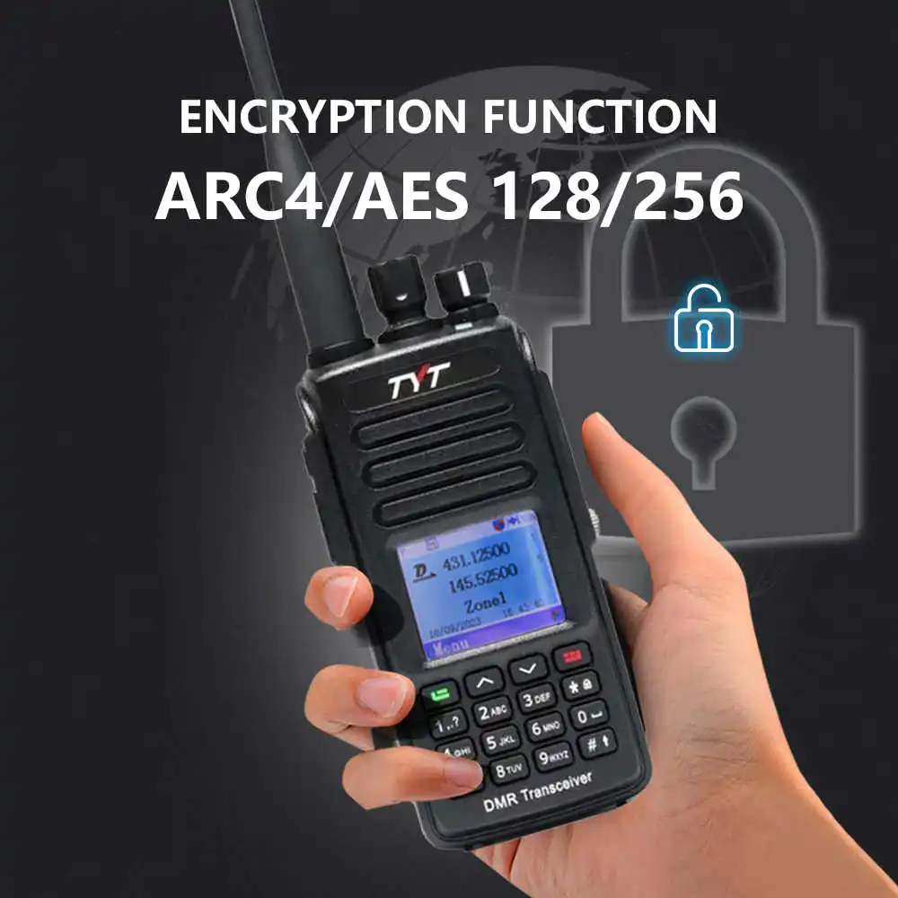 Рисунок 4 - TYT MD-UV390 PLUS рация 10 Вт AES128/256