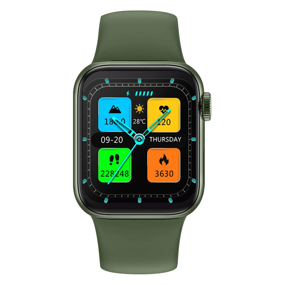 M Seven Sports Smart Watch Men 2022 Bluetooth Dial Call Voice Assistant Women Fitness Smartwatch PK IWO 15 Pro W27 DT7 Series 7 