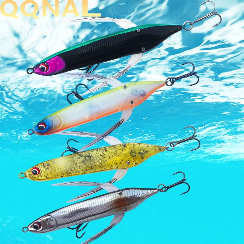 QQNAL New Fishing Lures Floating Wobbler Popper 80mm 6.5g Hard Bait  Dragonfly Subbait Insect Tackle Fresh Bass Fake Trout - AliExpress