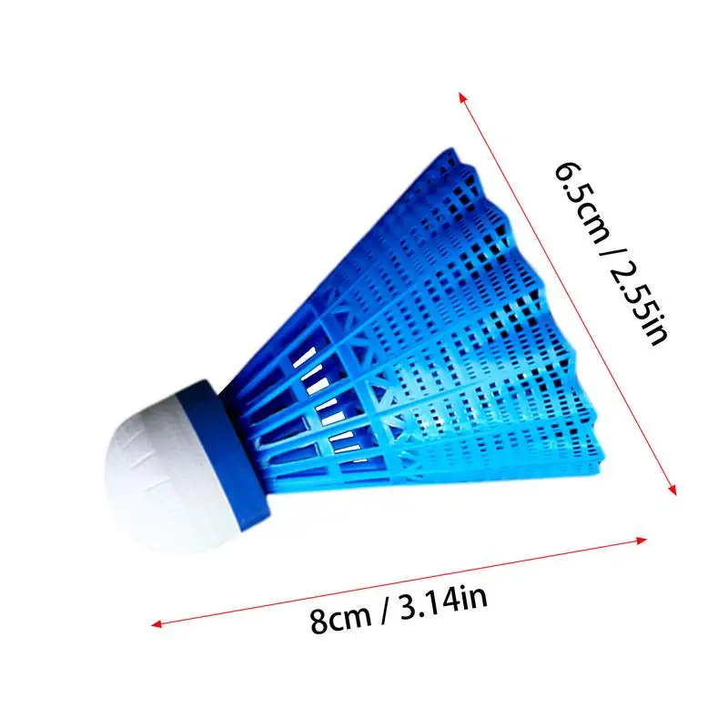 Lighting Badminton Night Glowing Shuttlecock Colorful Foam Ball Windproof Light-Up Outdoor Sports Entertainment For Children And