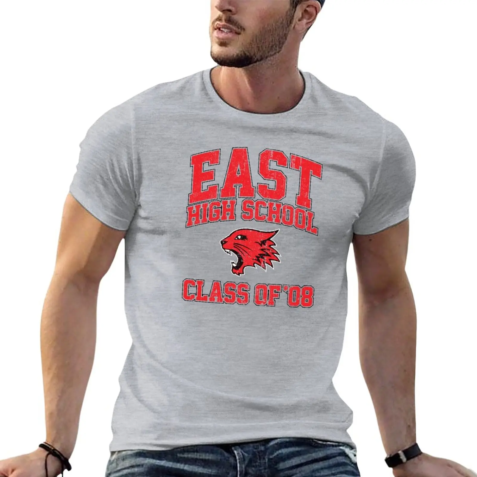 

East High School Class of 08 (Variant) T-Shirt for a boy hippie clothes new edition korean fashion men t shirts