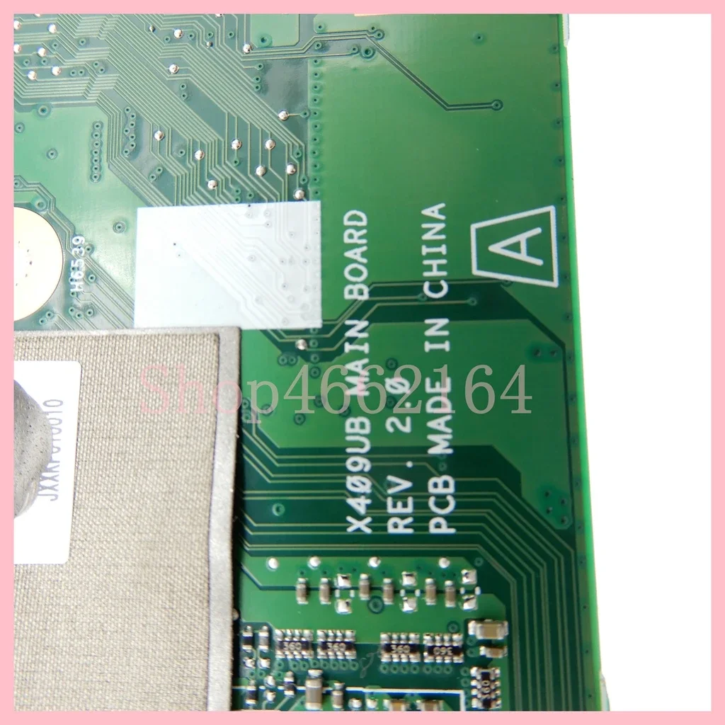 Placa-mãe para Laptop Asus Mainboard Cpu 4gb de Ram X409ua X409ub X509ua X509ub X509uj X409uj 4417u I37020u - Imagem 2