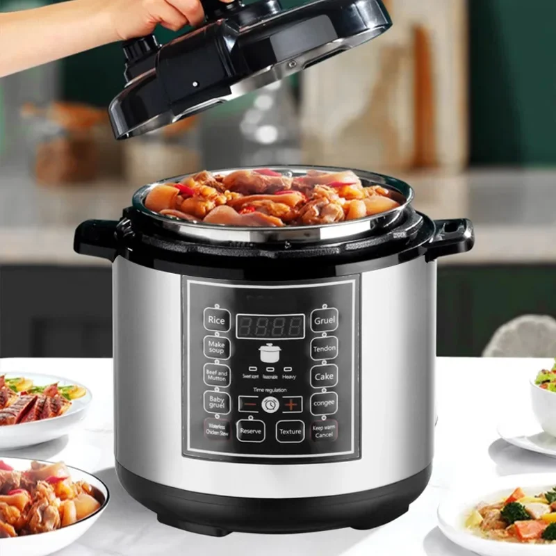 New British Rice Cooker 5-6 People Electric Pressure Cooker Household 5L Large Capacity Intelligent Reservation Instant Pot 4