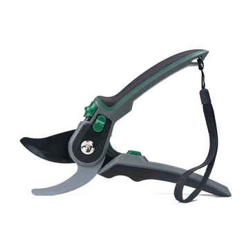 T TOVIA 8 Inch Garden Pruner Shears SK5 Blade Pruning Scissors for Bonsai Fruit Trees Flowers Branches Garden Pruners