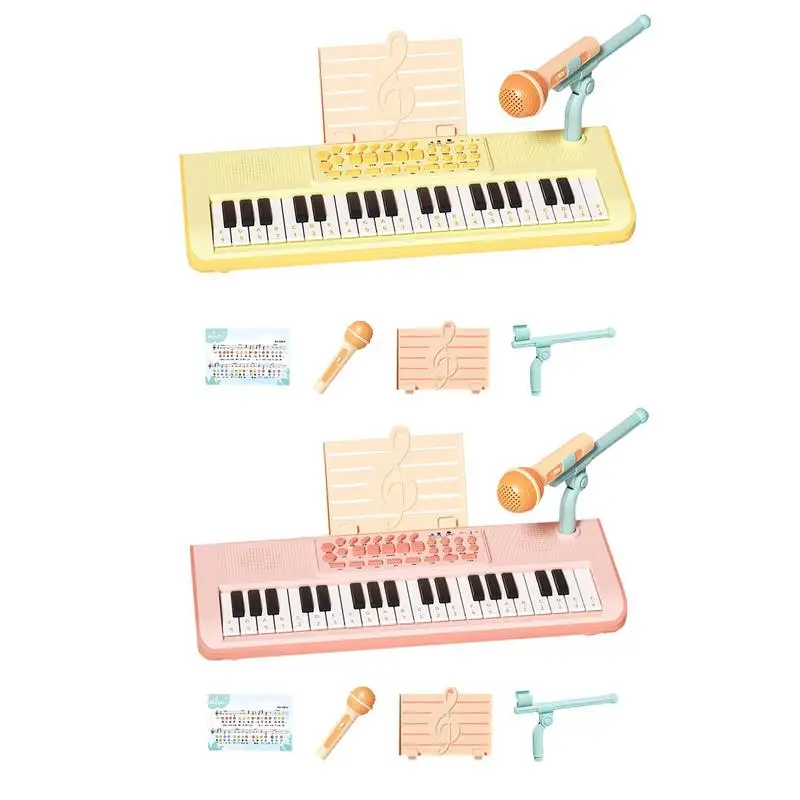 

Kid Piano Toy 37 Keys Electronic Musical Instrument Piano Portable Multi-function Electronic Educational Musical Gift Toys For