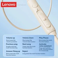 Lenovo Y106 3.5mm TypeC Wired Earphone With Microphone In Ear Wire-controlled Headset HiFi Sound Gaming Earbuds Low Latency New - Image 6