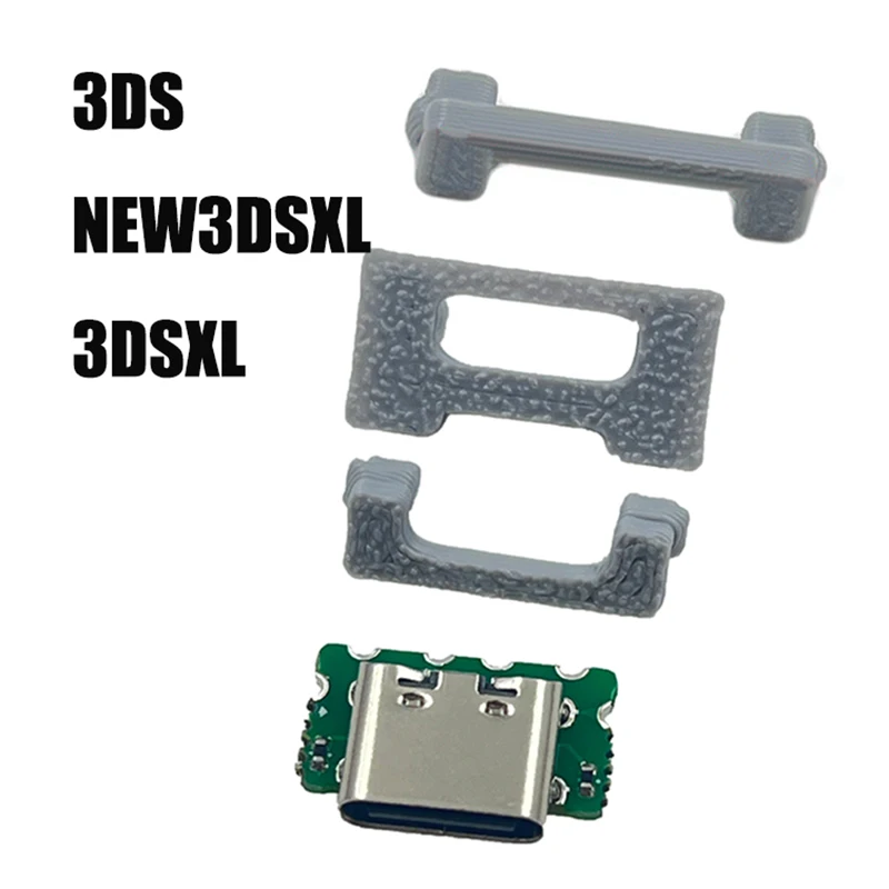 1 Stück für 3DS/3DSXL/NEW3DS/NEW3DSXL-Anschlüsse, Spielekonsolen-Upgrade, Ladeanschluss-Upgrade auf USB Typ C – Detail 5