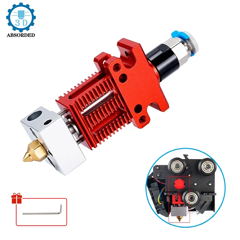

CR-6 SE Hotend Kit All Metal Extrusion 3D Printer Extruder for Creality CR-5 PRO Ender 3 CR6 SE Original 3D Printer Parts