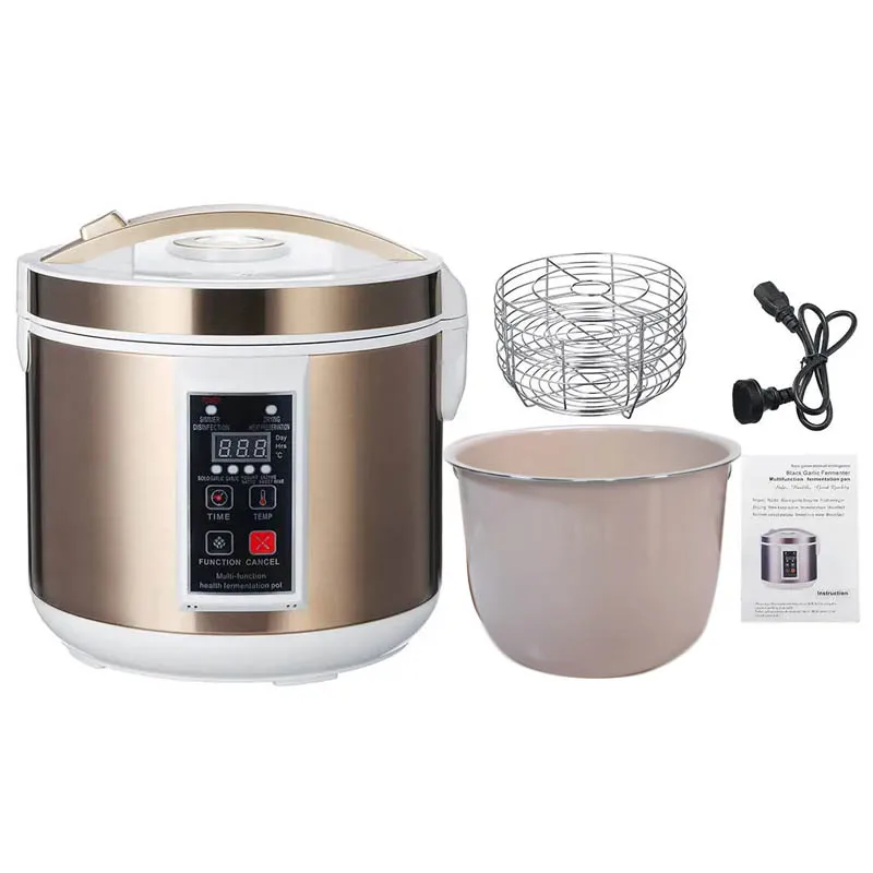 Full Automatic Garlic Fermenter 6L 90W 220V yogurt maker