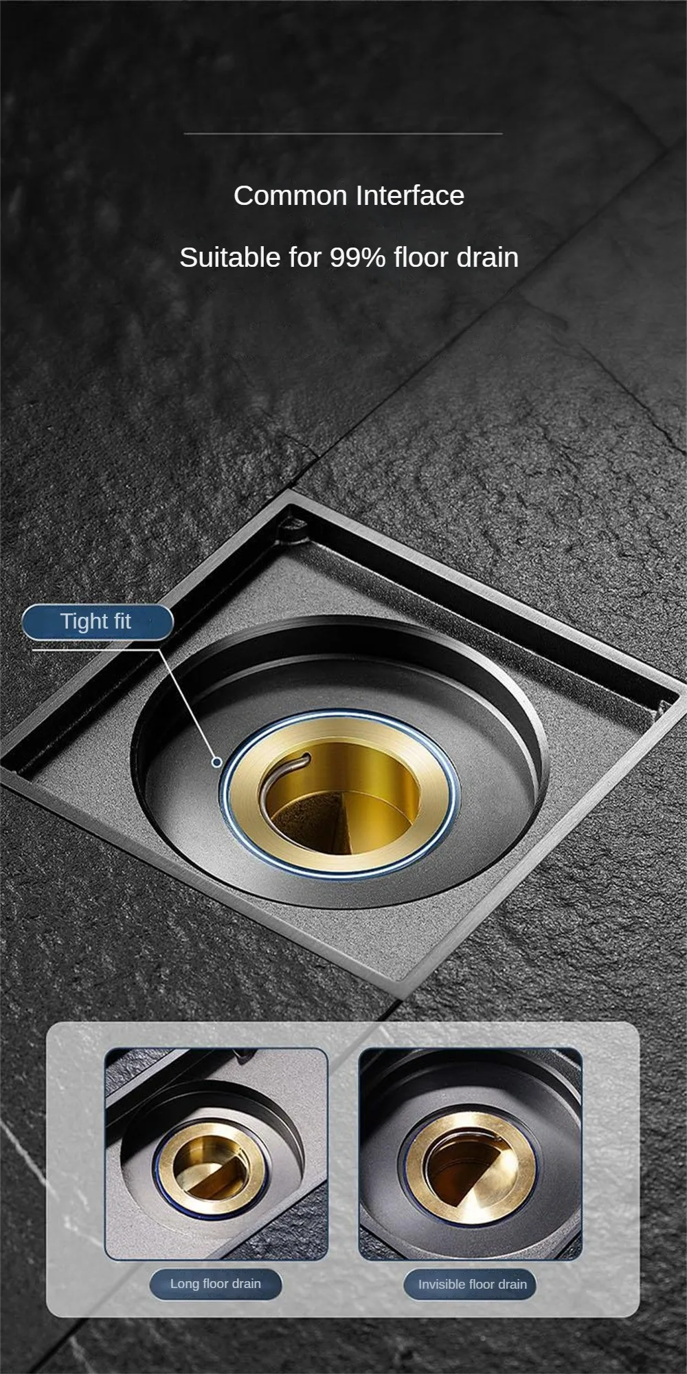 Description Picture 5 of itemOne Way Valve Shower Drainer Insect Prevention Seal Stopper Anti Odor Sewer Strainer Plug Drain Cover Floor Drain