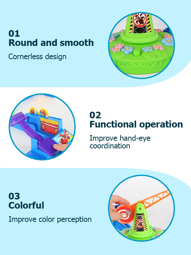 Board Game Accessories Korean Tossing Game Magnetic Board Game Couples Game Roulette Christmas Gifts Looping Louie Spinning Plane Chicken Stealing Game Parent Child Interaction Battle Puzzle Board Game Party Toys