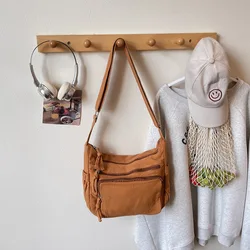 Chic Summer Fashion Tote Bag - Large Capacity Casual Crossbody Handbag - 25*10*19cm (Brown)