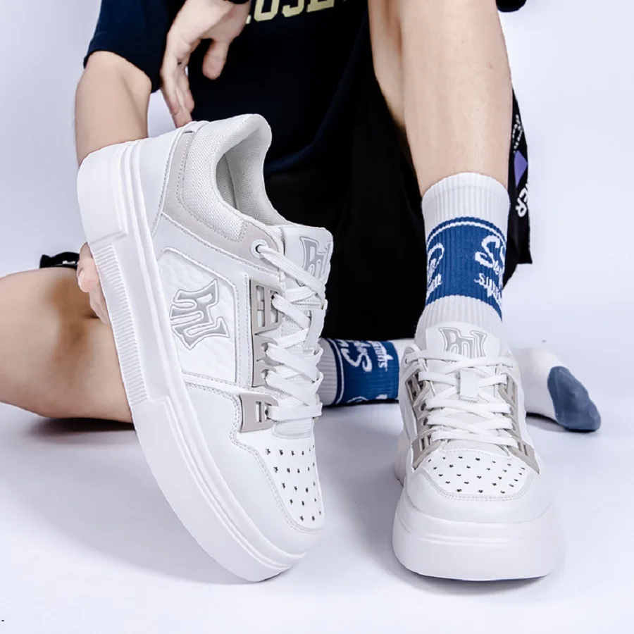 PNJ24 new summer female sports shoes men and women couples thick sole sports shoes all sports casual board shoes