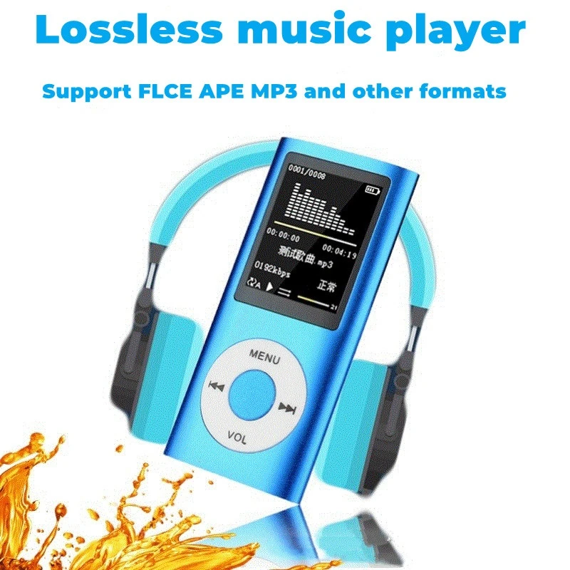 Portable MP3 Music Player Bluetooth Lossless Sound Quality Mini