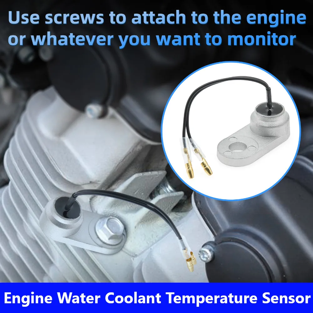 1Pc Water Temperature Sensor Engine Water Coolant Temperature Sensor Temp Sender Unit For Engine Monitor Temperature