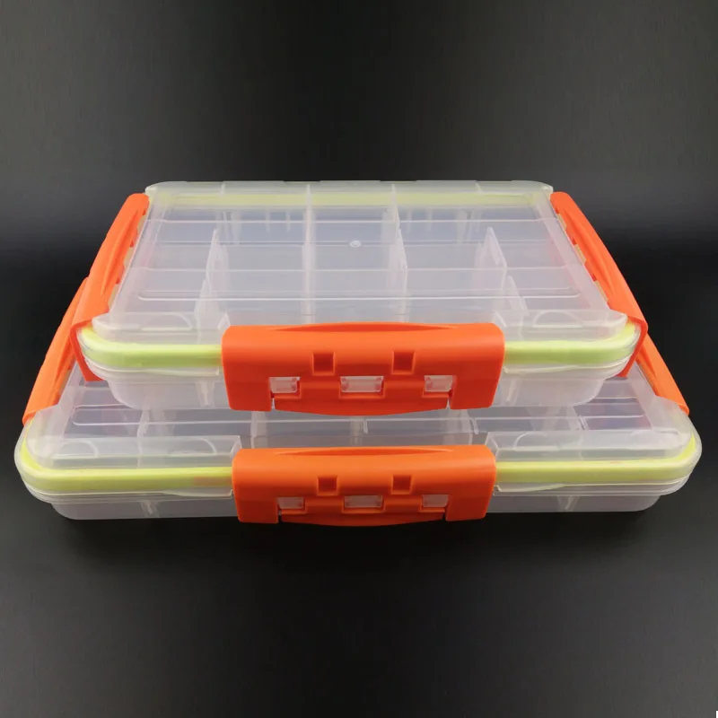 

Fishing Tackle Box Waterproof Plastic Bait Box High Strength Fishing Tackle Accessories Storage Box Hook Box