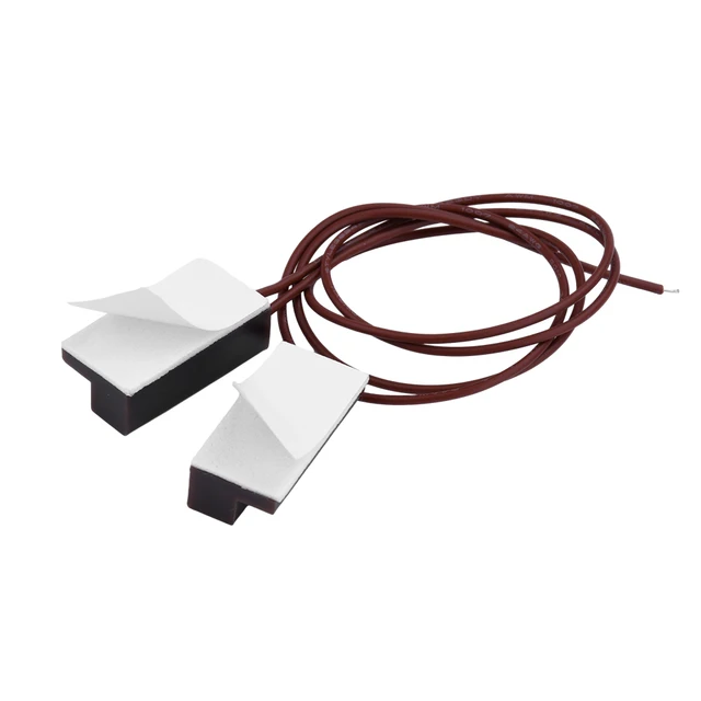 MC-38A Wired Door Window Sensor Detector Magnetic Switch Normally Closed or Normally Open NC/NO for Home Security Alarm System 5