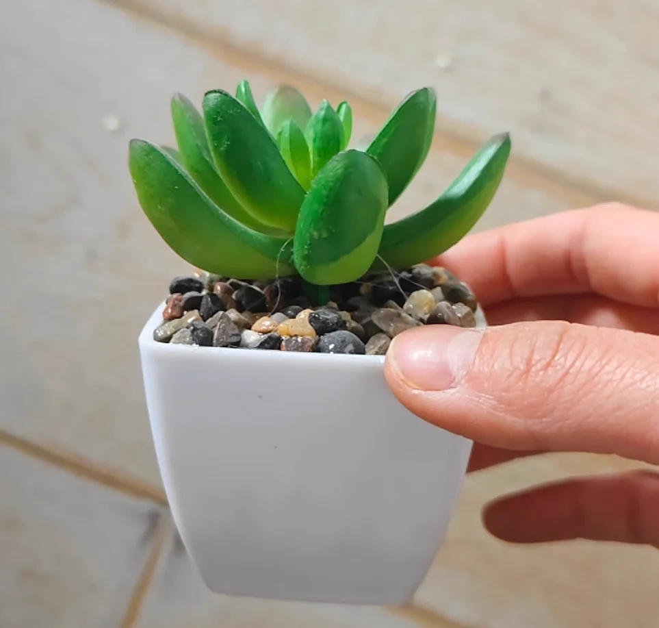 Mini Artificial Succulent Bonsai for Home and Office Decor
