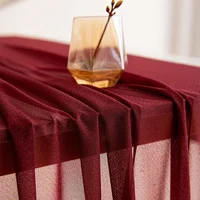 10/50Pcs 17x250cm Shiny Chiffon Chair Sashes Set Sash Gauze Wedding Chair Covers Ribbon Wedding Party Aisle Chair Decoration 5