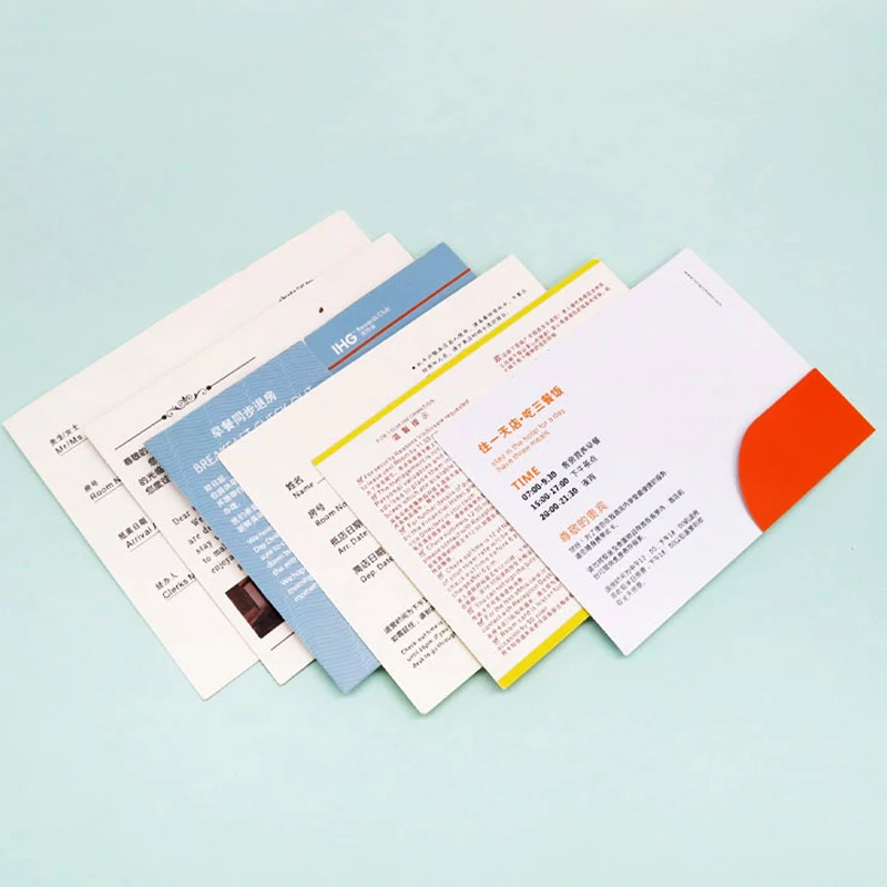 Custom Printed Hotel Room Key Card Holders – Paper Keycard Sleeves, Logo Branded Wallet... - SKU RKCH1731 - UGI Packaging