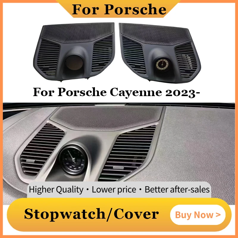 Orologio Da Cruscotto Compass Time Electronic Meter Clock Accessional Per Porsche Cayenne 2023 2024