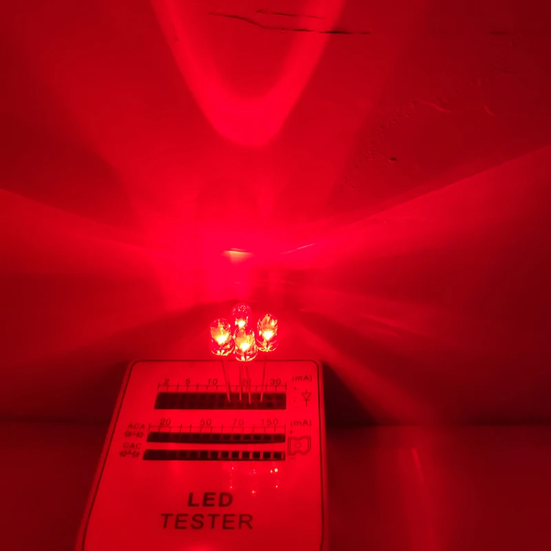 a2c9.a2c48 resistors 100 Red LED Men's ultraluminosi 5000mcd 5mm 
