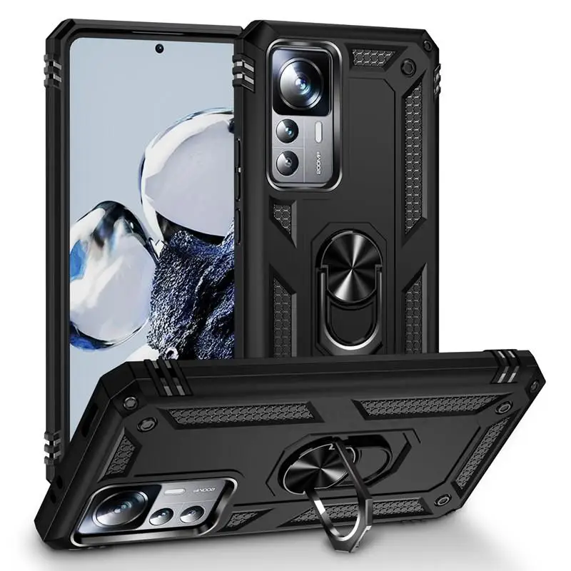 Capa de telemóvel antichoque para xiaomi 12t pro e 11t armor_voghion.com